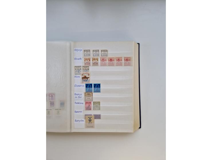 1850/2000, collection in 4 KABE albums and 2 stockbooks, including local stamps, etc.