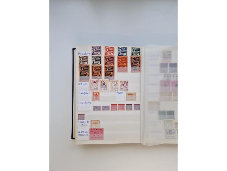 1850/2000, collection in 4 KABE albums and 2 stockbooks, including local stamps, etc.