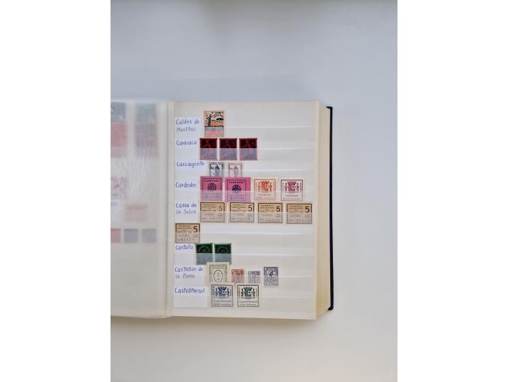 1850/2000, collection in 4 KABE albums and 2 stockbooks, including local stamps, etc.