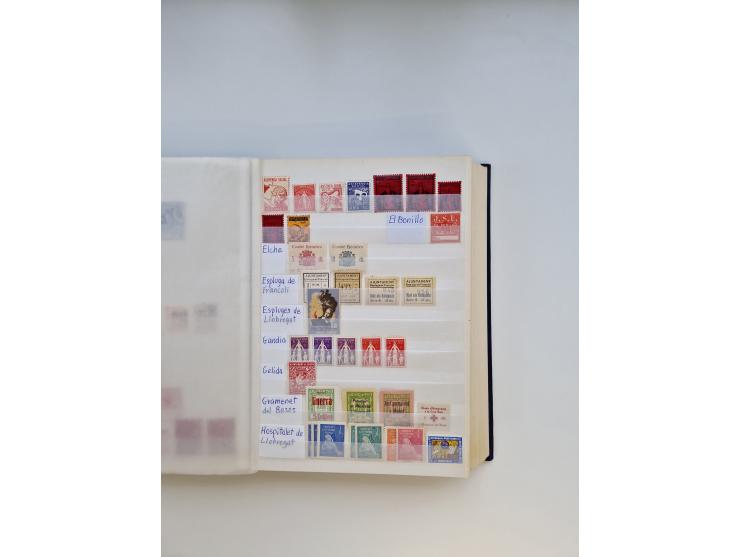 1850/2000, collection in 4 KABE albums and 2 stockbooks, including local stamps, etc.