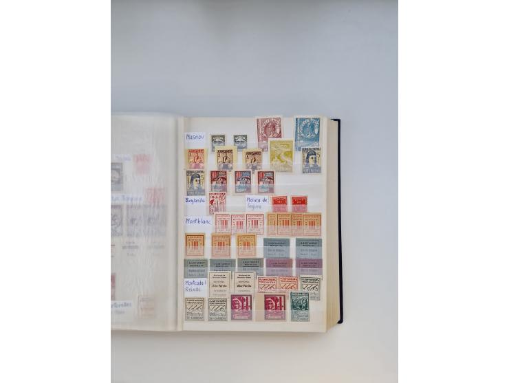 1850/2000, collection in 4 KABE albums and 2 stockbooks, including local stamps, etc.