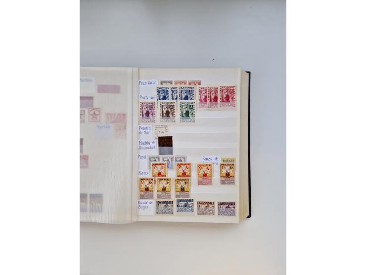 1850/2000, collection in 4 KABE albums and 2 stockbooks, including local stamps, etc.