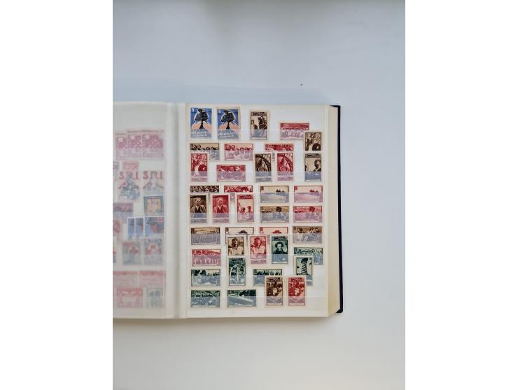 1850/2000, collection in 4 KABE albums and 2 stockbooks, including local stamps, etc.