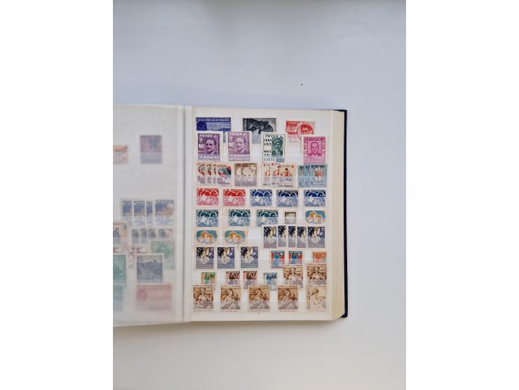 1850/2000, collection in 4 KABE albums and 2 stockbooks, including local stamps, etc.