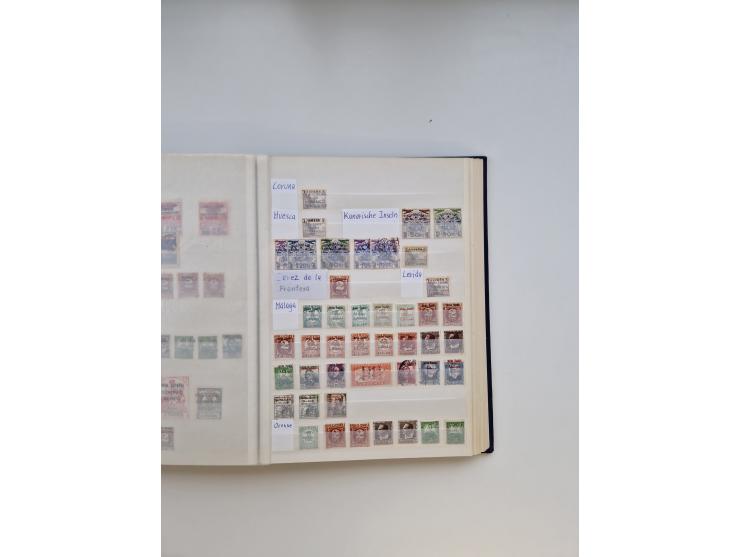 1850/2000, collection in 4 KABE albums and 2 stockbooks, including local stamps, etc.