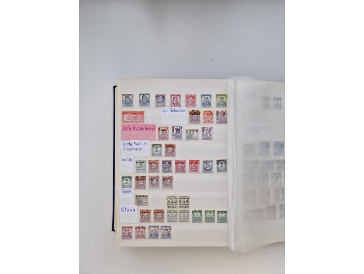 1850/2000, collection in 4 KABE albums and 2 stockbooks, including local stamps, etc.