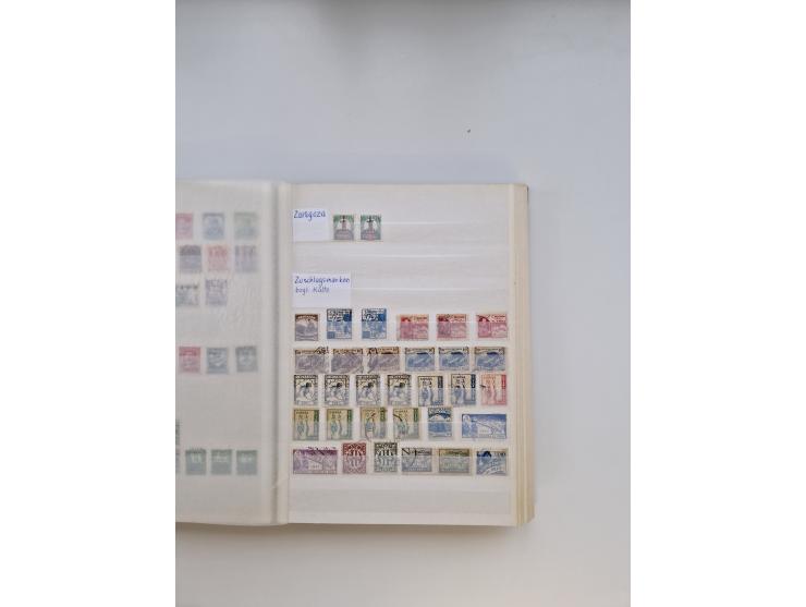 1850/2000, collection in 4 KABE albums and 2 stockbooks, including local stamps, etc.