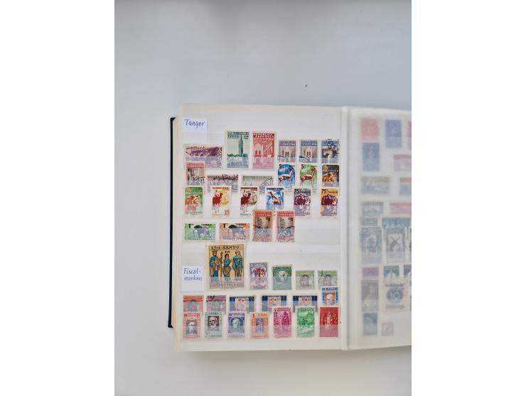 1850/2000, collection in 4 KABE albums and 2 stockbooks, including local stamps, etc.