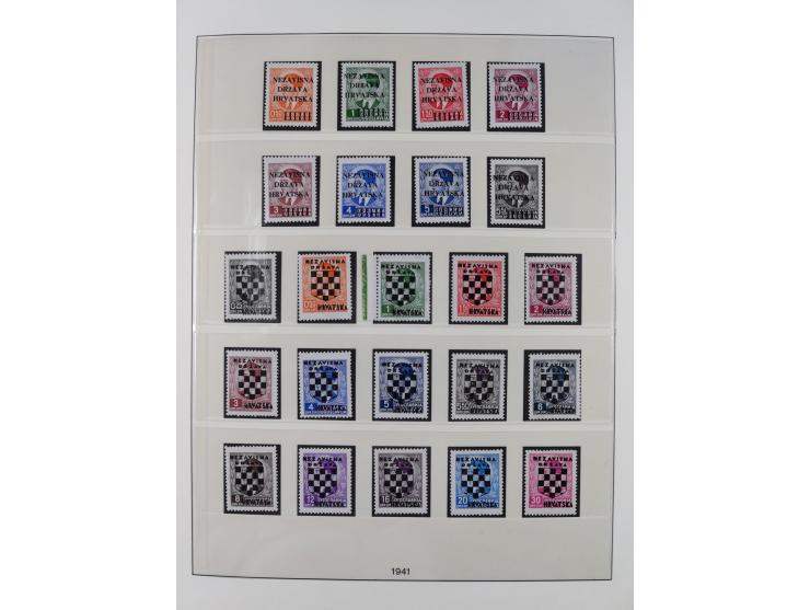 1939/2004, mint never hinged collection, from 1939-45 except Mi.-Nr. 24-38 in the main catalogue numbers complete incl. posta