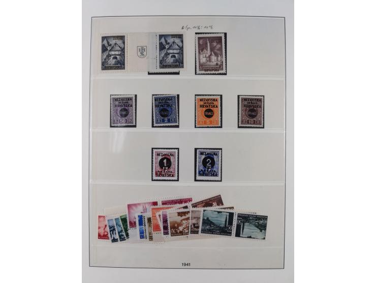 1939/2004, mint never hinged collection, from 1939-45 except Mi.-Nr. 24-38 in the main catalogue numbers complete incl. posta