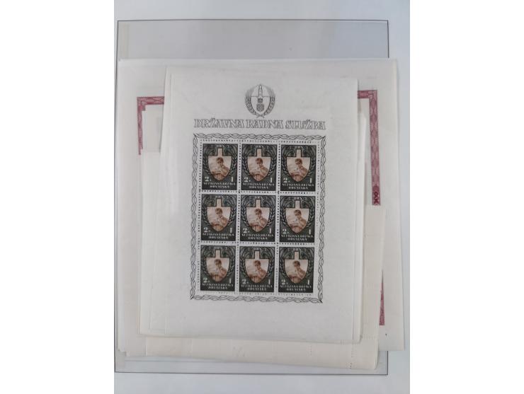 1939/2004, mint never hinged collection, from 1939-45 except Mi.-Nr. 24-38 in the main catalogue numbers complete incl. posta