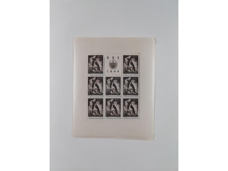 1939/2004, mint never hinged collection, from 1939-45 except Mi.-Nr. 24-38 in the main catalogue numbers complete incl. posta