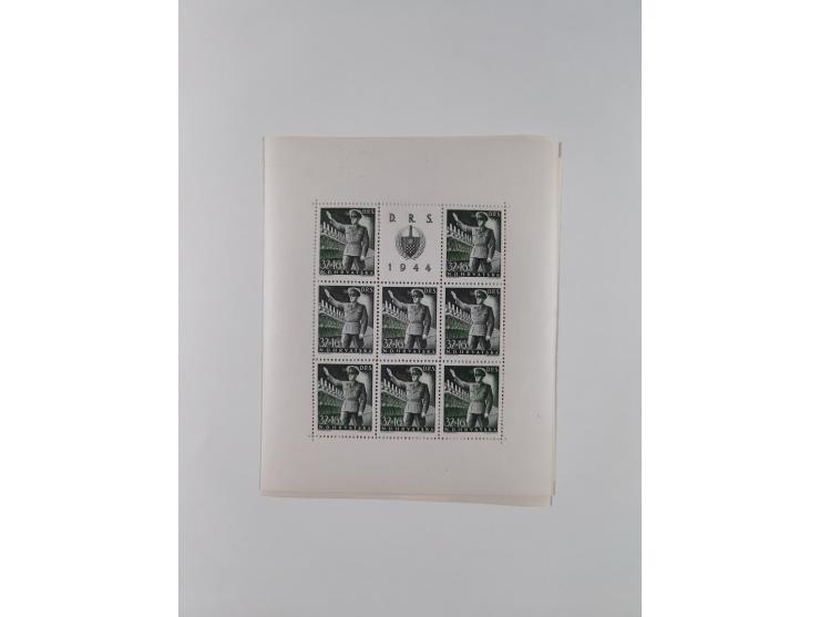 1939/2004, mint never hinged collection, from 1939-45 except Mi.-Nr. 24-38 in the main catalogue numbers complete incl. posta