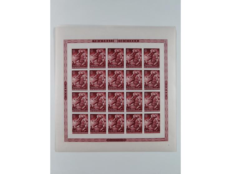 1939/2004, mint never hinged collection, from 1939-45 except Mi.-Nr. 24-38 in the main catalogue numbers complete incl. posta