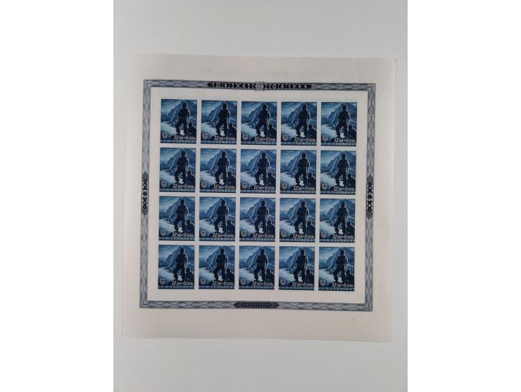 1939/2004, mint never hinged collection, from 1939-45 except Mi.-Nr. 24-38 in the main catalogue numbers complete incl. posta