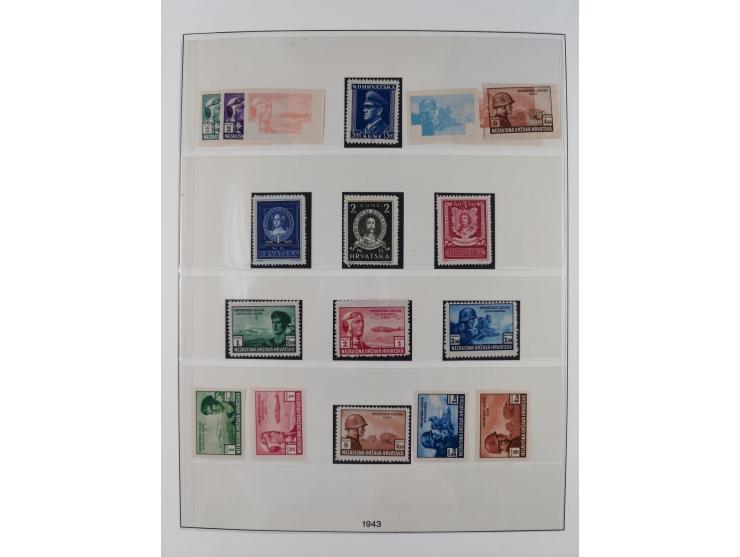 1939/2004, mint never hinged collection, from 1939-45 except Mi.-Nr. 24-38 in the main catalogue numbers complete incl. posta