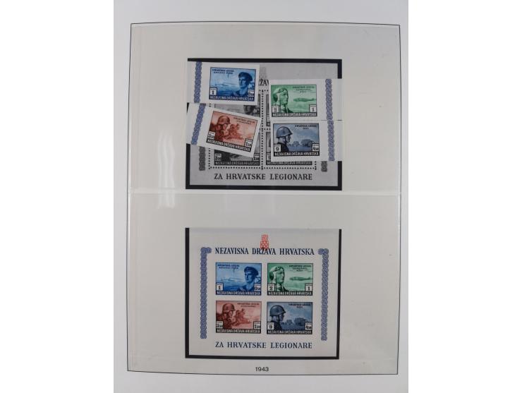 1939/2004, mint never hinged collection, from 1939-45 except Mi.-Nr. 24-38 in the main catalogue numbers complete incl. posta