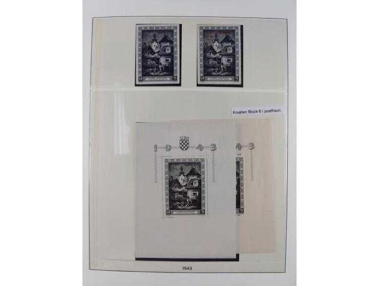 1939/2004, mint never hinged collection, from 1939-45 except Mi.-Nr. 24-38 in the main catalogue numbers complete incl. posta