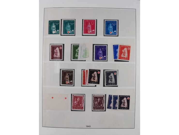1939/2004, mint never hinged collection, from 1939-45 except Mi.-Nr. 24-38 in the main catalogue numbers complete incl. posta