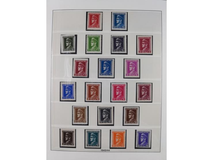 1939/2004, mint never hinged collection, from 1939-45 except Mi.-Nr. 24-38 in the main catalogue numbers complete incl. posta