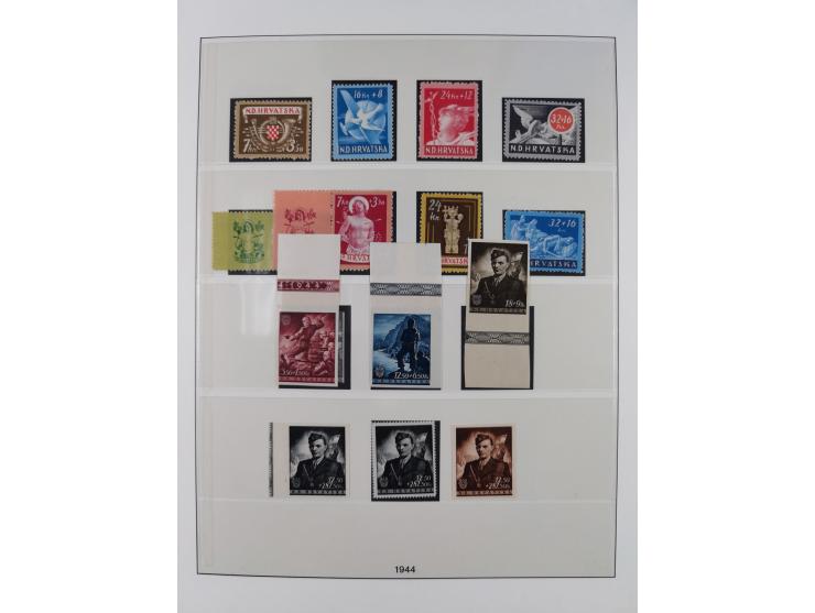1939/2004, mint never hinged collection, from 1939-45 except Mi.-Nr. 24-38 in the main catalogue numbers complete incl. posta