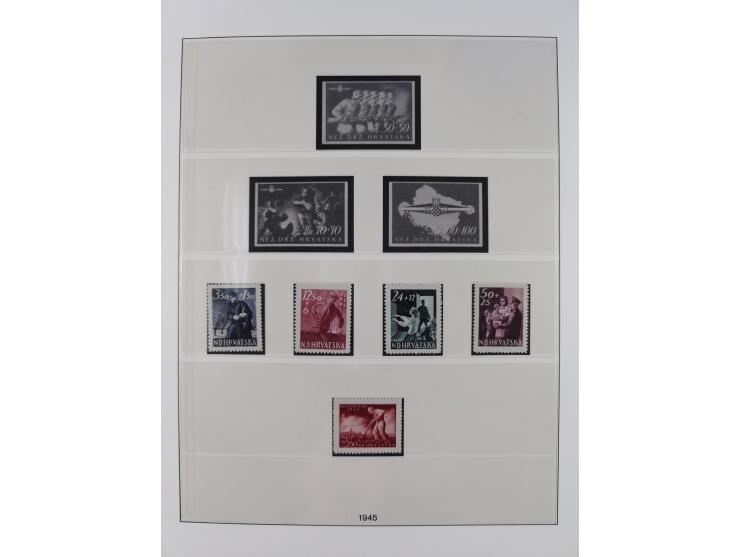 1939/2004, mint never hinged collection, from 1939-45 except Mi.-Nr. 24-38 in the main catalogue numbers complete incl. posta