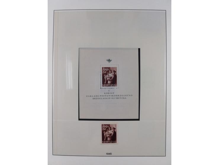 1939/2004, mint never hinged collection, from 1939-45 except Mi.-Nr. 24-38 in the main catalogue numbers complete incl. posta