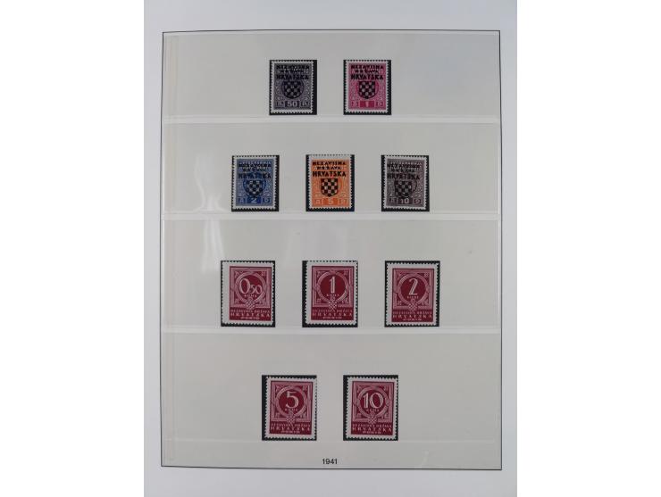 1939/2004, mint never hinged collection, from 1939-45 except Mi.-Nr. 24-38 in the main catalogue numbers complete incl. posta