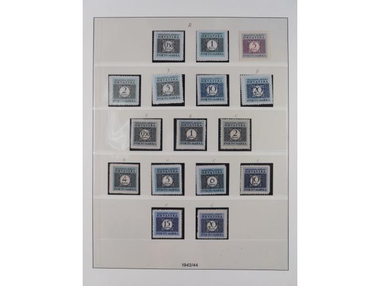 1939/2004, mint never hinged collection, from 1939-45 except Mi.-Nr. 24-38 in the main catalogue numbers complete incl. posta