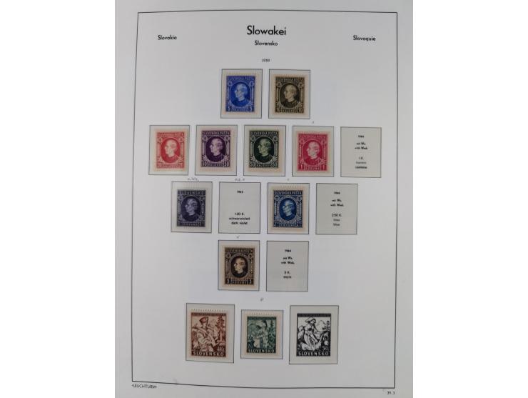 1939/2004, mint never hinged collection, from 1939-45 except Mi.-Nr. 24-38 in the main catalogue numbers complete incl. posta