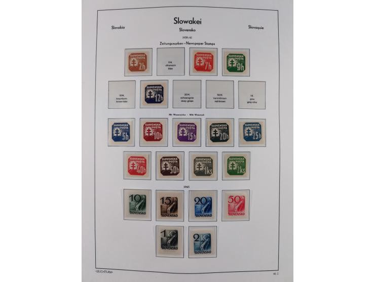 1939/2004, mint never hinged collection, from 1939-45 except Mi.-Nr. 24-38 in the main catalogue numbers complete incl. posta