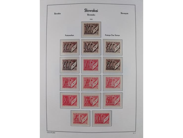 1939/2004, mint never hinged collection, from 1939-45 except Mi.-Nr. 24-38 in the main catalogue numbers complete incl. posta