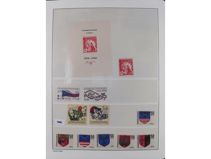 1939/2004, mint never hinged collection, from 1939-45 except Mi.-Nr. 24-38 in the main catalogue numbers complete incl. posta