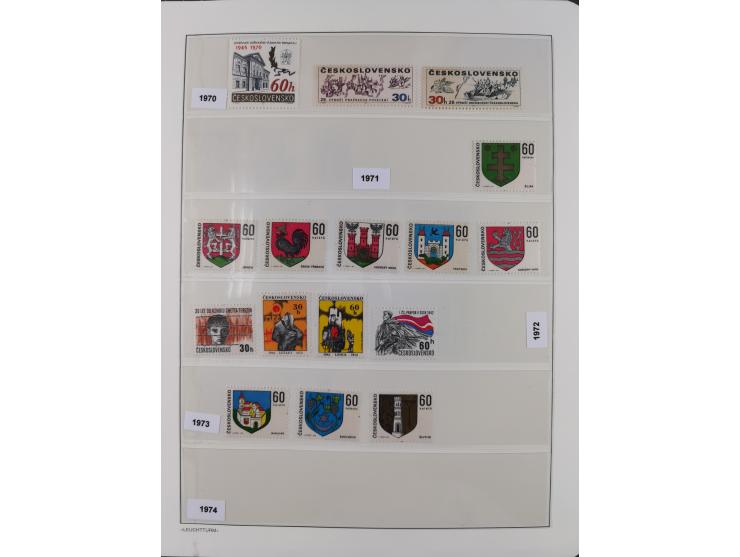 1939/2004, mint never hinged collection, from 1939-45 except Mi.-Nr. 24-38 in the main catalogue numbers complete incl. posta