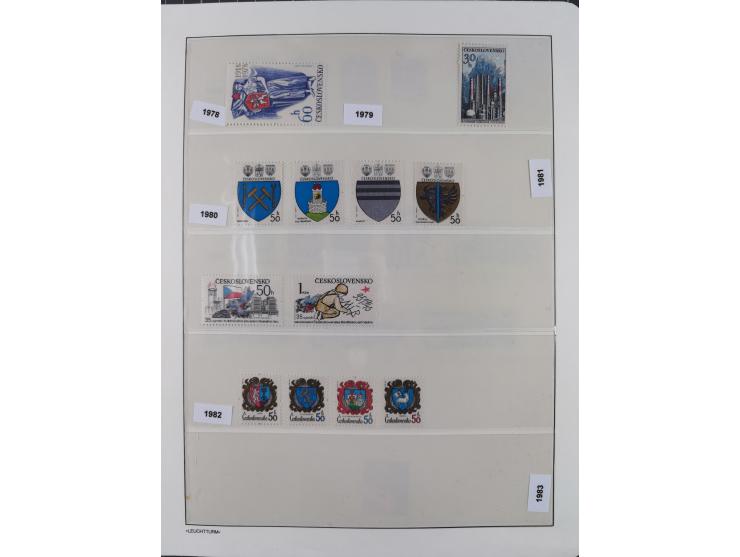 1939/2004, mint never hinged collection, from 1939-45 except Mi.-Nr. 24-38 in the main catalogue numbers complete incl. posta