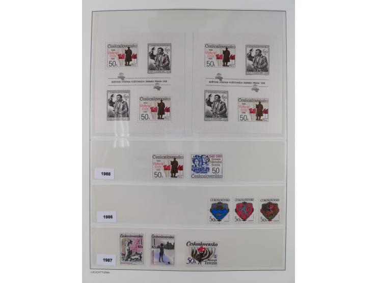 1939/2004, mint never hinged collection, from 1939-45 except Mi.-Nr. 24-38 in the main catalogue numbers complete incl. posta