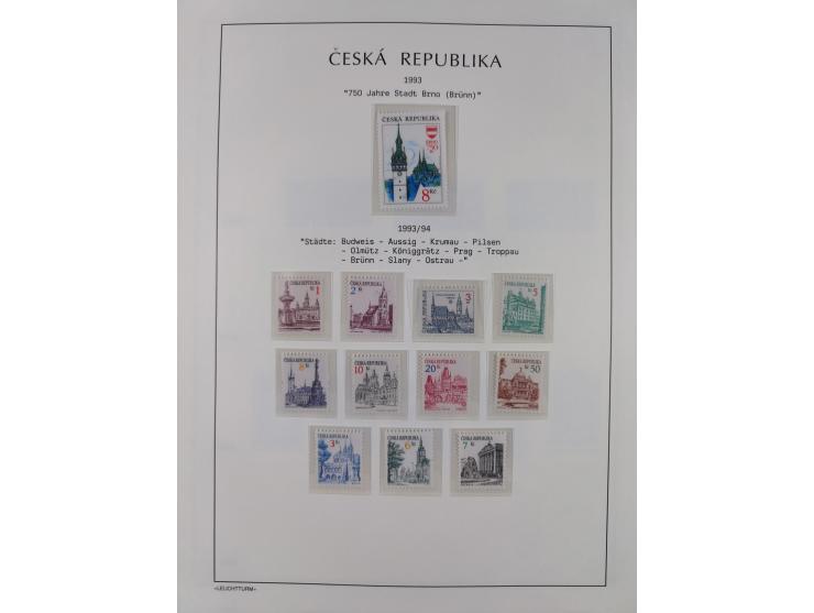 1939/2004, mint never hinged collection, from 1939-45 except Mi.-Nr. 24-38 in the main catalogue numbers complete incl. posta