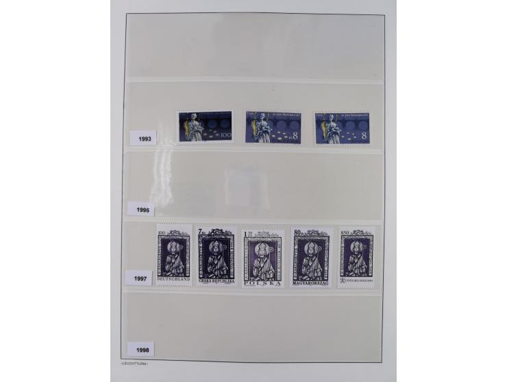 1939/2004, mint never hinged collection, from 1939-45 except Mi.-Nr. 24-38 in the main catalogue numbers complete incl. posta