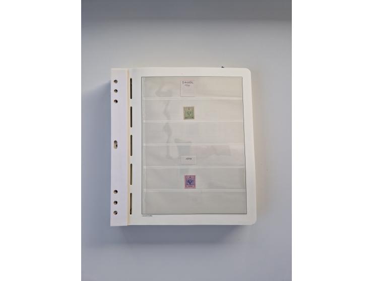 1899/2023, überkomplette postfrische und zusätzlich etwas gestempelte Sammlung in 12 Vordruckalben und losen Blättern, ab 194