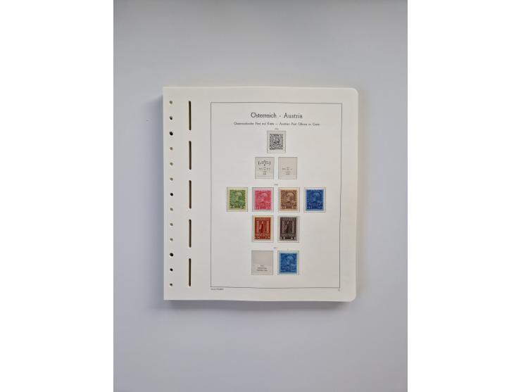 1899/2023, überkomplette postfrische und zusätzlich etwas gestempelte Sammlung in 12 Vordruckalben und losen Blättern, ab 194