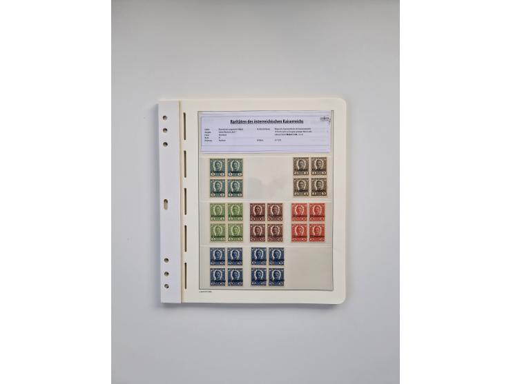 1899/2023, überkomplette postfrische und zusätzlich etwas gestempelte Sammlung in 12 Vordruckalben und losen Blättern, ab 194