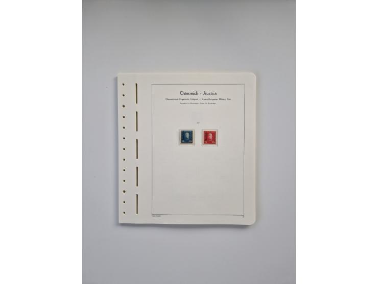 1899/2023, überkomplette postfrische und zusätzlich etwas gestempelte Sammlung in 12 Vordruckalben und losen Blättern, ab 194