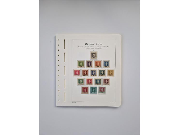 1899/2023, überkomplette postfrische und zusätzlich etwas gestempelte Sammlung in 12 Vordruckalben und losen Blättern, ab 194