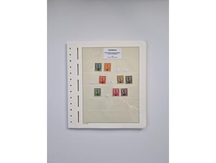 1899/2023, überkomplette postfrische und zusätzlich etwas gestempelte Sammlung in 12 Vordruckalben und losen Blättern, ab 194