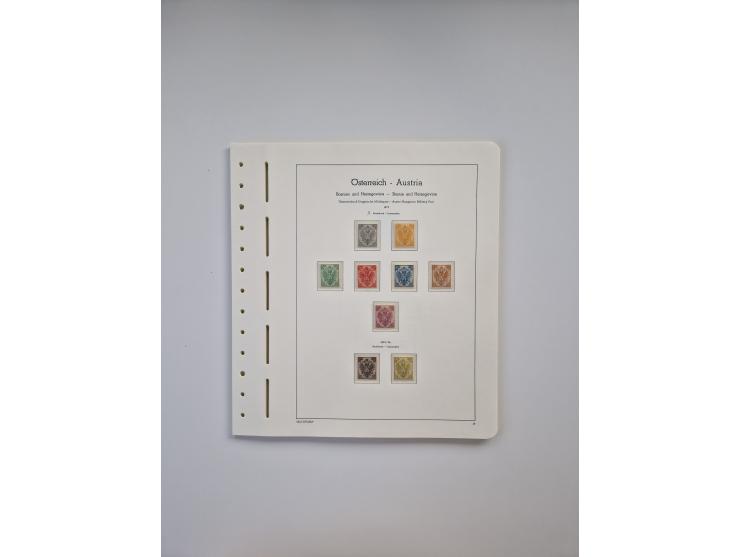 1899/2023, überkomplette postfrische und zusätzlich etwas gestempelte Sammlung in 12 Vordruckalben und losen Blättern, ab 194