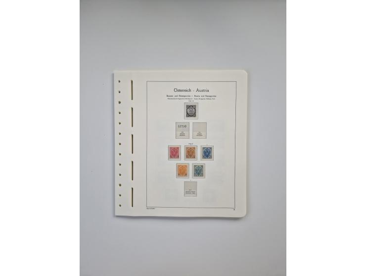 1899/2023, überkomplette postfrische und zusätzlich etwas gestempelte Sammlung in 12 Vordruckalben und losen Blättern, ab 194