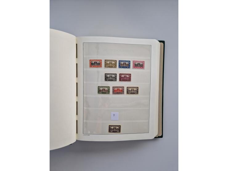 1899/2023, überkomplette postfrische und zusätzlich etwas gestempelte Sammlung in 12 Vordruckalben und losen Blättern, ab 194