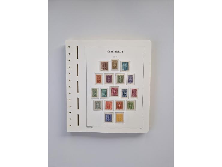 1899/2023, überkomplette postfrische und zusätzlich etwas gestempelte Sammlung in 12 Vordruckalben und losen Blättern, ab 194