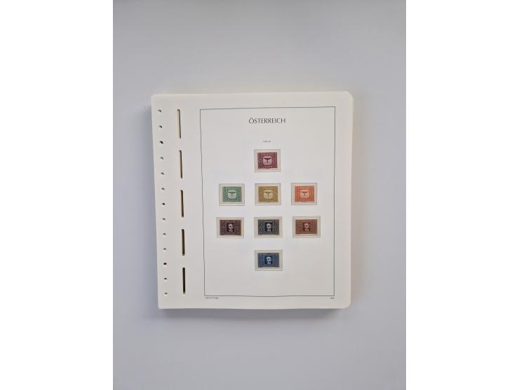 1899/2023, überkomplette postfrische und zusätzlich etwas gestempelte Sammlung in 12 Vordruckalben und losen Blättern, ab 194