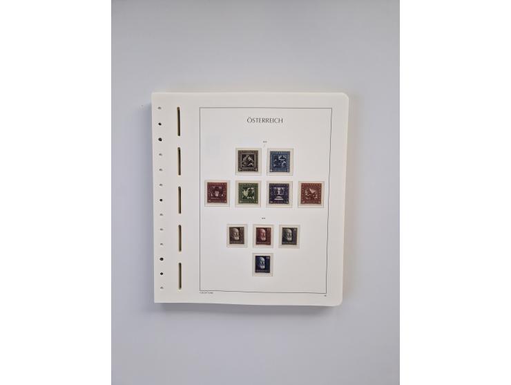 1899/2023, überkomplette postfrische und zusätzlich etwas gestempelte Sammlung in 12 Vordruckalben und losen Blättern, ab 194